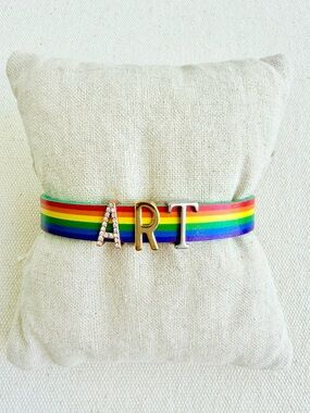 *ART Charm Bracelet Band* KEEP COLLECTIVE Retired *Special Pricing* Rainbow Band